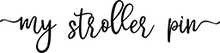 My Stroller Pin logo